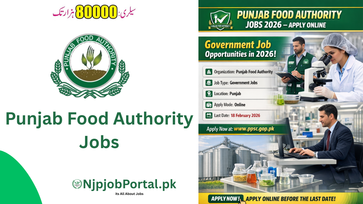 Punjab Food Authority Jobs 2026